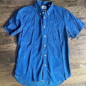 Billy Reid Short Sleeve Button-Up Shirt